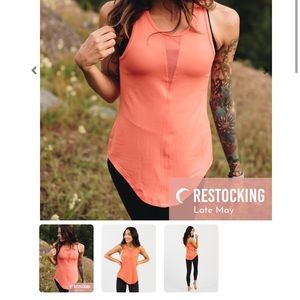 Zyia Effortless Tank Coral